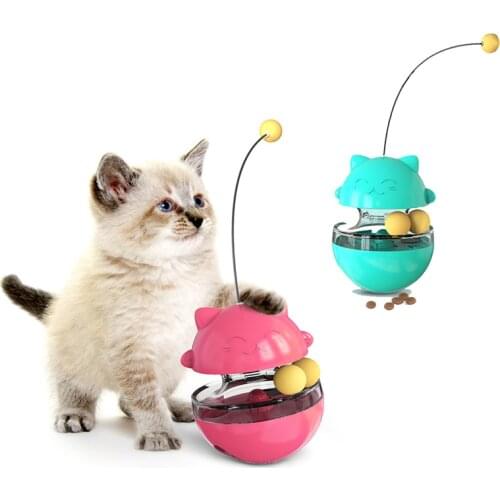New Arrival Cat Toys Automatic Cat Toys Rotating Leaker Toy Balls Cat Supplies Interactive Pet Training Toys