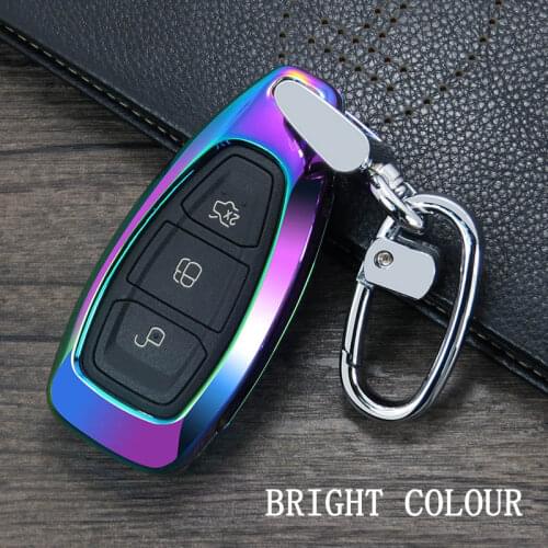 New Car Key Case Cover for Ford Fiesta Focus Mondeo MK4 MK2 mk3 ranger Ecosport Kuga 2 3 ST Car Key