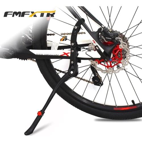MTB Bicycle Foot Support 450-500mm Mountain Bike Parking Rack Side 26 Inch Aluminum Alloy Adjustable Bracket Stable Accessories