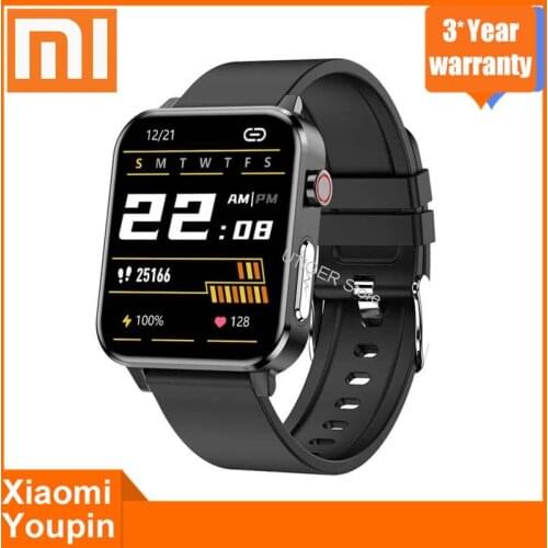 Xiaomi Bluetooth Smart Watch BodyTemperature Blood Pressure Heart Rate Health Monitoring Bracelet Sport Waterproof Smartwatch