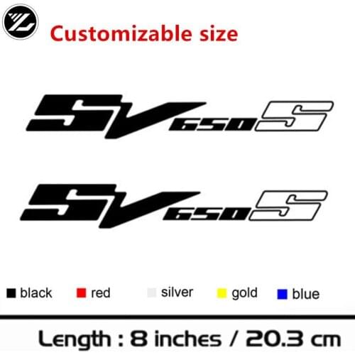 Motorcycle model sticker body sticker helmet personality pegatinas moto gp sticker for suzuki stickers SV650S SV 650 S a pair