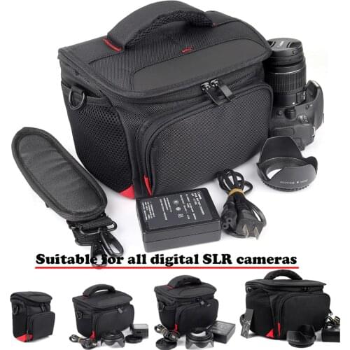 DSLR Camera Bag For Canon 4000D EOS R T7 750D 1500D 1300D 200D 5D Mark IV III 800D 200D 6D Mark II 7D 77D 60D 70D 600D 700D 760D