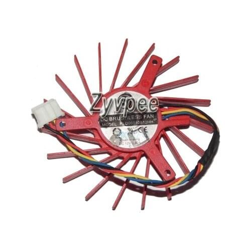 PLD06010B12HH 12V 0.4A 4Wires HD4850 HD4830 39*39*39mm Cooling Fan