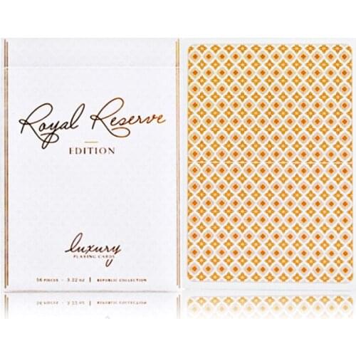 1 Piece Royal Reserve Playing Cards 88*63mm Paper Magic Category Poker Cards for Professional Magician