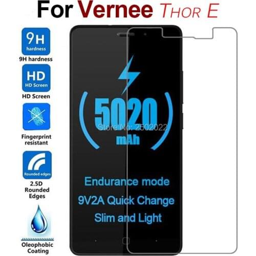 10PCS Tempered Glass For Vernee Thor E Protective Film case Screen Protector For Vernee Thor E Phone Screen Protector Film Guard