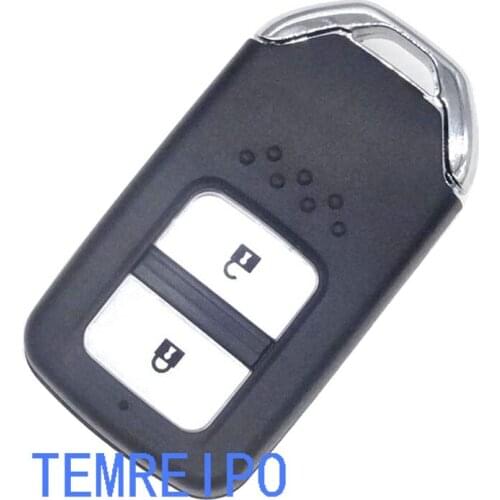 2 button Car key smart card remote key case replacement remote control for honda