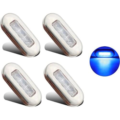 4x3LED Boat Stair Deck Side Marker Light Indicator Turn Signal Lighting Marine F19A