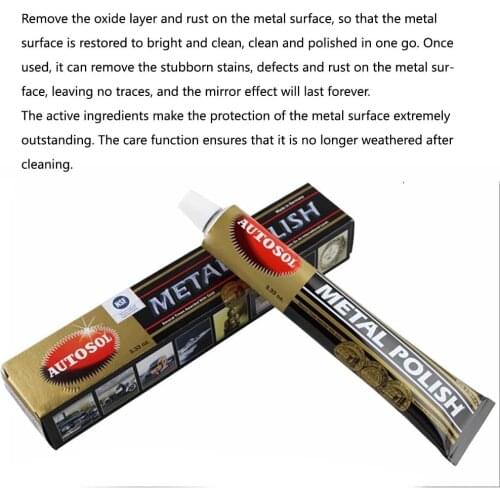 50G AUTOSUL Metal Scratch Repair Paste Stainless Steel Grinding Polishing Paste Hot