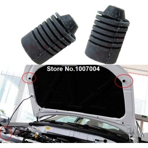 Angelguoguo Car Rubber buffer machine cover Trunk Boot cushion rubber for Geely Emgrand EC7 EC7-RV GC7 SC7 car accessories
