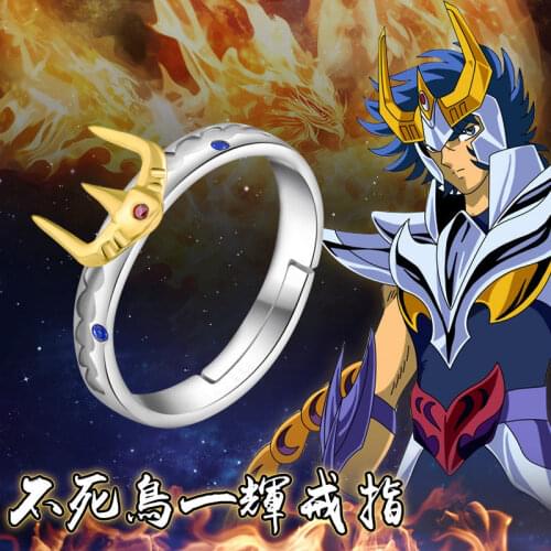Anime Saint Seiya Cloth Myth Leonis Ikki Cloth Ring 925 Sterling Silver Cosplay Gift Usa 7/8/9