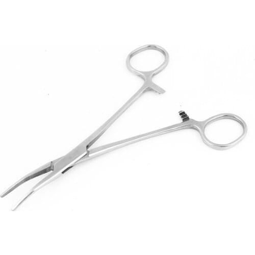 Locking Forceps Curved Mosquito Hemostat Tool 6.3 Inch Length