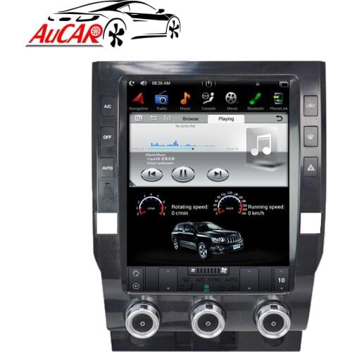 Screen Tesla Style 12.1 inch screen android 9 Car radio GPS Navi DVD Player for Toyota tundra 2014 2015 2016 2017 2018 2019 auto