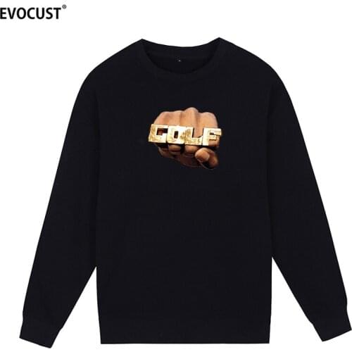 Golf Wang fist Tyler The Creator hip hop rapper music Sweatshirts Hoodies men women Skate unisex Combed Cotton