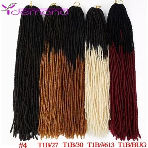 Y Demand Hair Felt Dreadlocks-Crochet Braids Hair Synthetic Faux-Locs For Men And Women Ombre-Braiding Hair Extensions Hair
