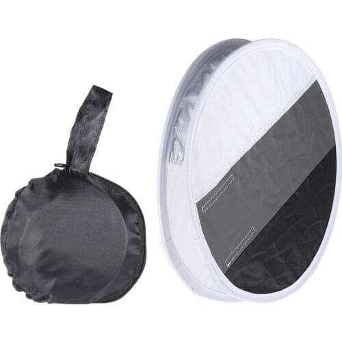 Multifunctional 12in/31cm Mini Portable Round On-camera Flash Speedlite Diffuser Softbox for Canon Nikon Yongnuo Speedlight