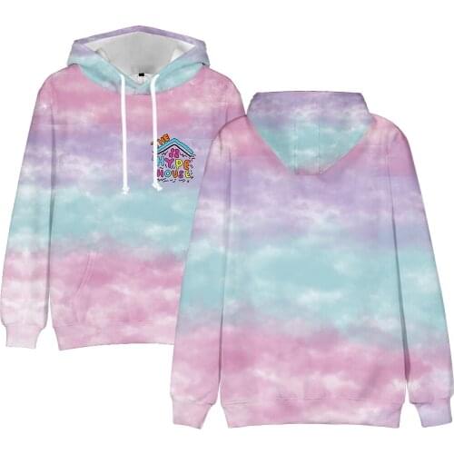 2020 Fashion Hot The Hype House Print Mens Boys Sweatshirt Womens Girls Pullover Kids Street 3D Hoodies Alphabet Hip Hop Tops