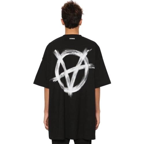 VETEMENTS VTM wittmont 2020 new anti war series printed loose short sleeve T-shirt