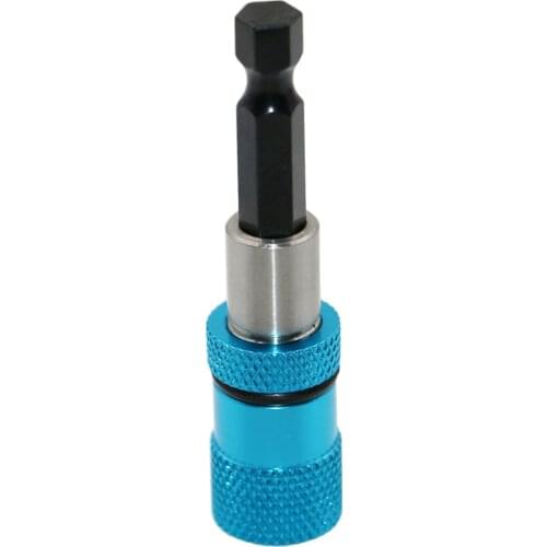 New 1/4Inch HexShank MagneticQuickRelease Drill Holder Detachable Extension Rod For Work