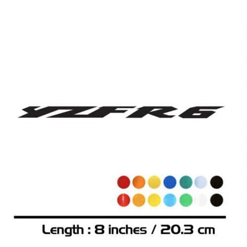 NEW Motorcycle sticker bike Fuel tank Wheels helmet fairing Luggage MOTO car accessories reflective sign decal For YAMAHA YZF R6