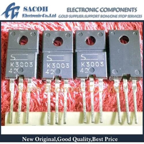 New Original 10PCS/Lot 2SK3003 K3003 3003 or 2SK3004 K3004 TO-220F 18A 200V Power MOS Transistors