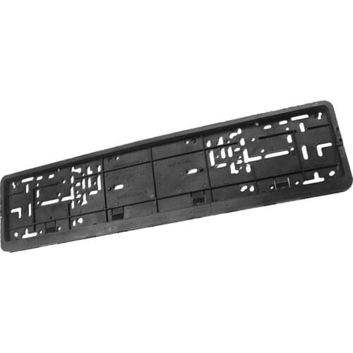 PVC Plastic Car Vehicles License Plate Holder License Bracket Car Tag Covers Fits EU Standard Cars Easy Installation Waterproof