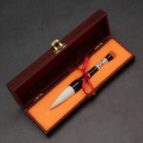 Shuangxi Shanlian Lake pen all ox horn high quality Yanghao pen Chinese painting calligraphy regular script body writing brush