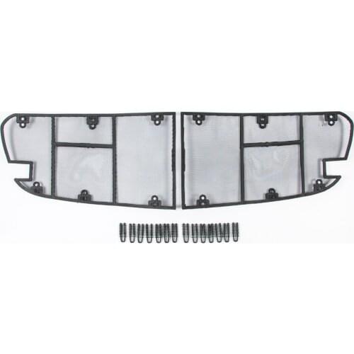 Wtfs Stainless Steel ABS Insect Grille Mesh Grill Inserts Insect Net Insect-Proof Net for Mercedes-Benz GLA [QP1142]