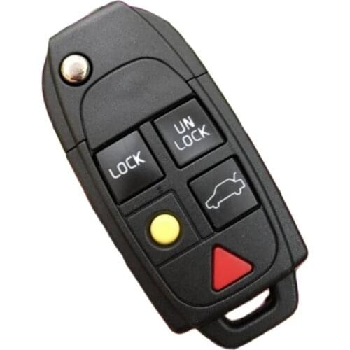 Folding Flip Remote Key For Volvo XC90 S80