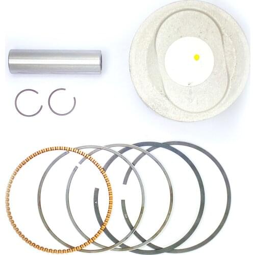 TRI-MOTO 225 YTM225 PISTON 1.00MM OVERSIZE ,PISTON RINGS, CIRCLIP, PIN KIT TO 71.00MM 1983-1986