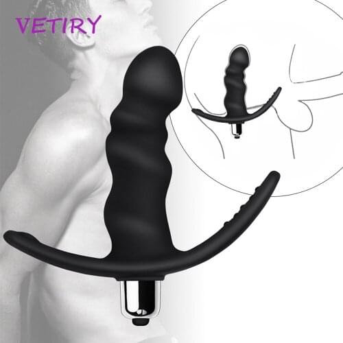 VETIRY Sex Toys For Men Prostate Massager Vibrator Butt Plug Anal Plug Adult Products For Man 16 Speed Anus Stimulation