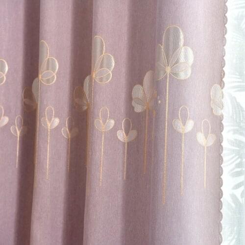 2021 Modern Minimalist Curtains Living Room Dining Room Bedroom Thick Bottom Jacquard Curtains Blackout Curtains Finished