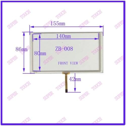 ZhiYuSun HLD-TP-2113 Compatible 6.2 inch 4-wire resistive compatible Navigator TOUCH SCREEN