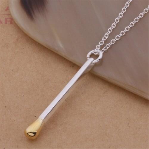 2019 JingYang Korean Fashion Match Stick Necklace gold filled chain Necklace Virtuous Beautiful Foreign Trade Ornaments