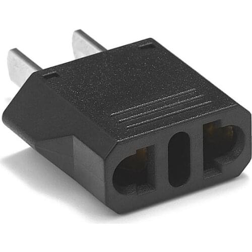 500pcs US American Japan CN Electric Plug European EU To US Travel Adapter Power Charger Sockets AC Converter Outlet
