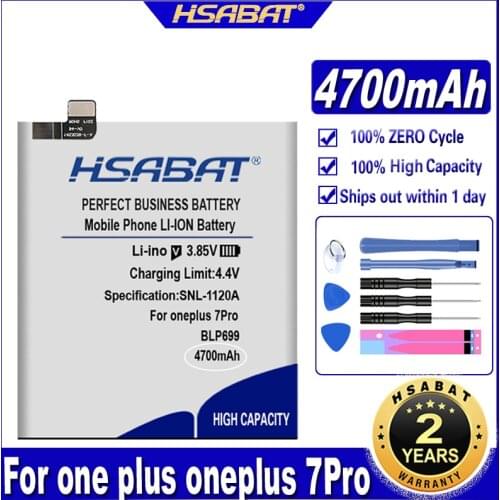 HSABAT BLP699 4600mAh Battery for one plus oneplus 7Pro 7 Pro 7 Plus 7Plus 7 Batteries