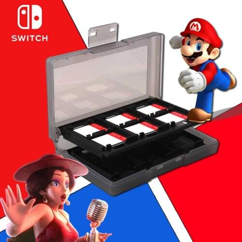Nintend Switch Accessories Game Memory Card Micro SD Case Holder for Nintendo Switch NS Cartridge Storage Box