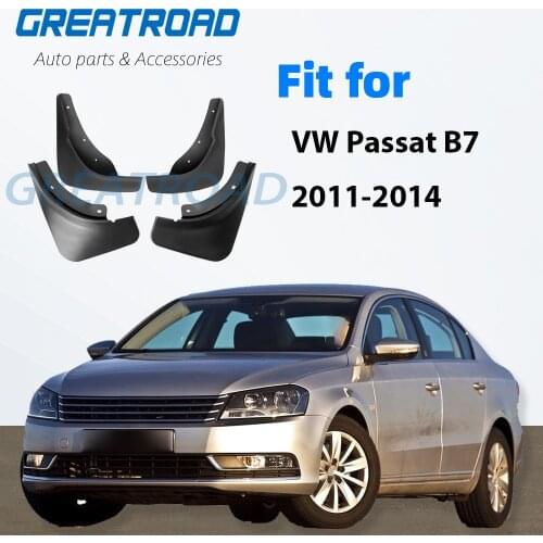 Car Mud Flaps Front Rear Mudguards Mudflaps Fender Splash Guards For VW Passat B7 2011 2012 2013 2014