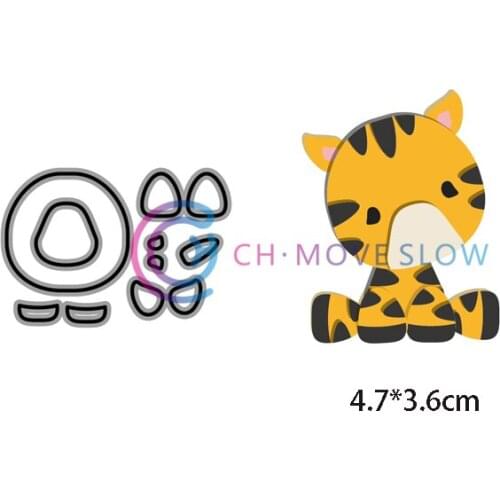 CH Tiger Metal Cutting Dies Stencils For Scrapbooking Photo Album Decoration Embossing Paper Card Craft