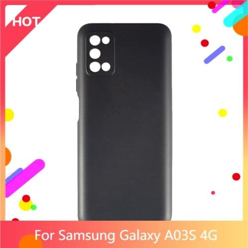 Galaxy A03S 4G Case Matte Soft Silicone TPU Back Cover For Samsung Galaxy A03S 4G Phone Case Slim shockproof