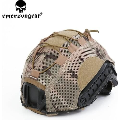 Emersongear Tactical AG Style OPS-CORE FAST Helmet Cover Camouflage Military Airsoft Outdoor Game Hunting Paintball Multicam