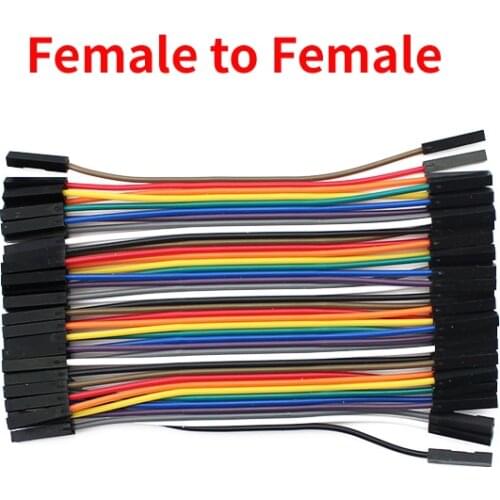 2.54mm Dupont Wire 10CM 40Pin Male to Male + Male to Female and Female to Female Jumper Wire Dupont Cable For Arduino DIY KIT