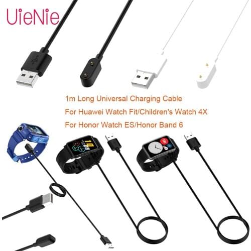 1m USB Fast Charging Cable For Huawei Watch Fit/Childrens Watch 4X Charging Cable For Honor Watch ES/Huawei Band 6 WatchCharger