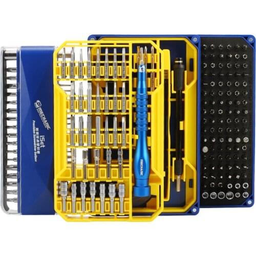 MECHANIC Precision Screwdriver Set Torx Bits Opening Tool for Laptop Computer Mobile Phone Watch Repair Tools Kit