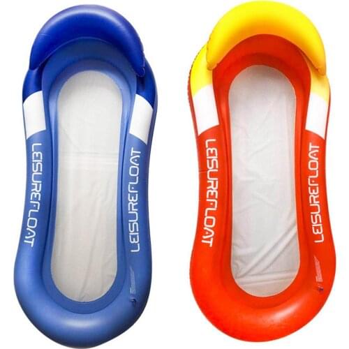 Inflatable Hammock Floatings Row Lounges Folding Swimming Bed Portable Beach Summer Swimming Pool Water Pool Float Party Beach