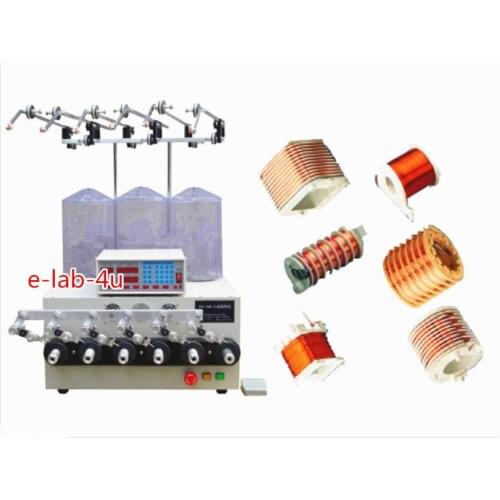 New 6 axis computer cnc automatic coils transformer winder winding machine te