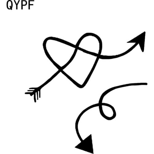 QYPF 12.5*12.5CM Archery Hunting Decor Vinyl Car Sticker Extreme Movement C16-1677