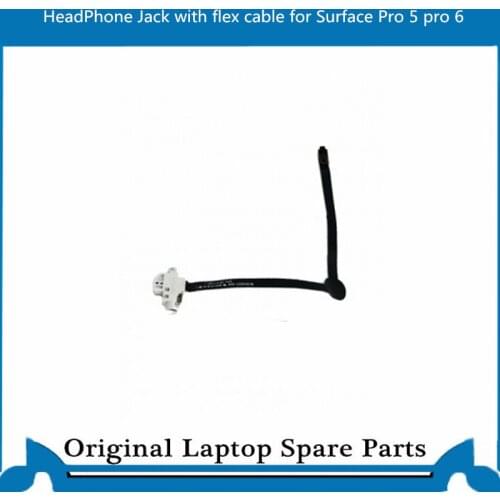 HEADPHONE JACK WITH FLEX CABLE FOR MICROSOFT SURFACE PRO 5 Pro 6 Earphone Jack 1796