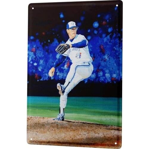 SINCE 2004 Fun Tin Sign Metal Plate Decorative Sign Home Decor Plaques Wall Decor Plate Baseball Pitcher
