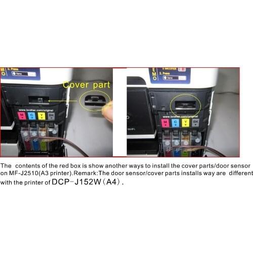 PROCOLOR CISS continuation ink supply system LC225XL C MY/LC227XL BK for BROTHER DCP-J4120DW/MFC-J4420DW/MFC-J4620DW/MFC-J4625DW