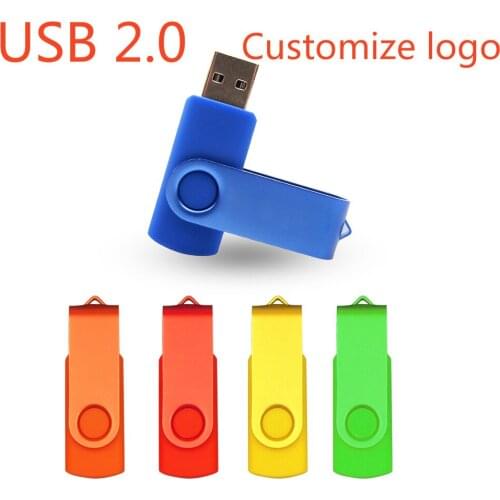 Custom Logo Usb 2.0 Flash Drive Pen Drive 4gb 8gb 16gb Pendrive 32 gb Usb Memory Stick 64gb usb metal flash drive